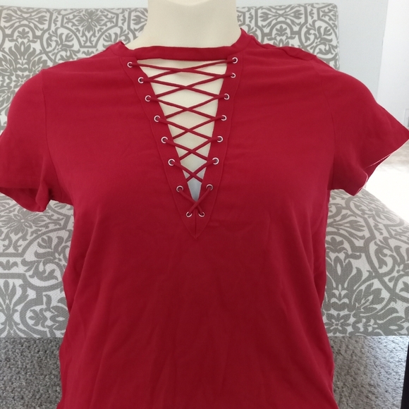 Lace up top - Picture 1 of 5